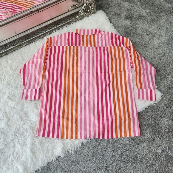 Beach Riot Alexa Top Sunset Stripes. Size Plus Large. New.The Alexa Top is our - Picture 4 of 9